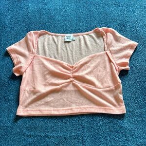 Princess Polly Pink Crop Top